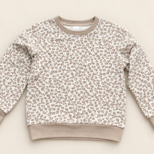 Bluza din bumbac, Animal print