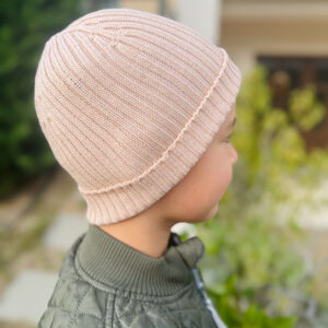 Căciula tricotată Merino, Powder